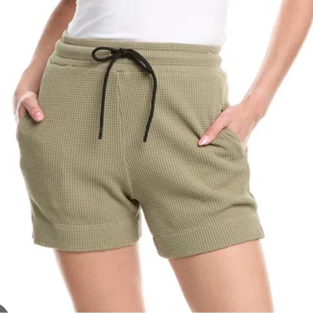 COTTON CITIZEN REVOLVE waffle high waisted shorts